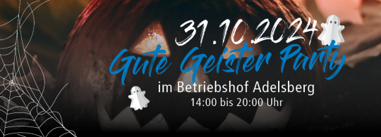 Gute Geister Party am 31.10.2024