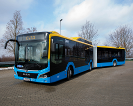 Der neue Biogas-Hybridbus MAN Lion's City 18G
