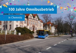100 Jahre Omnibusbetrieb in Chemnitz - Flemmingstraße heute