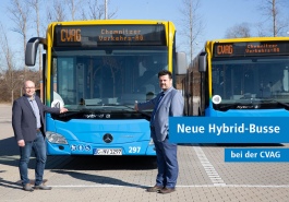 neue Hybridbusse